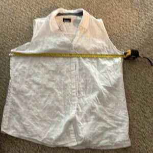White button down
